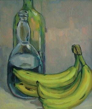 Bottles With Bananas